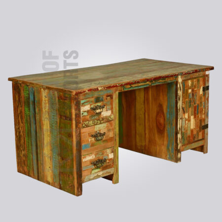 Recycled Wood Working Desk