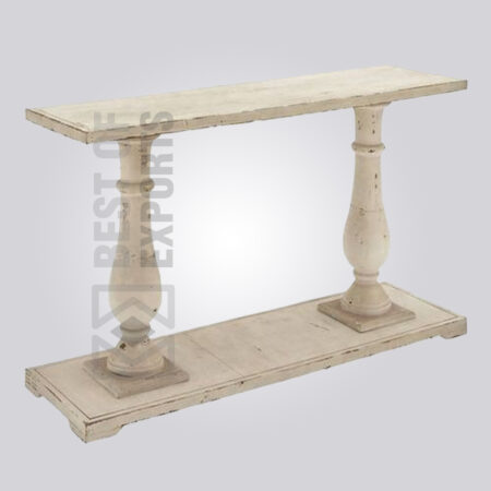 Royal White Console Table