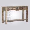 Rustic Finish Console Table