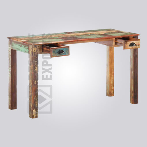 Simple Reclaimed Wooden Desk