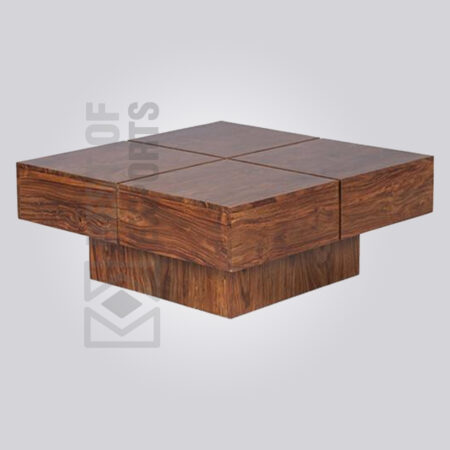 Square Flat Bed Coffee Table