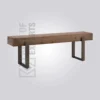 Steel Mill Rustic Bench