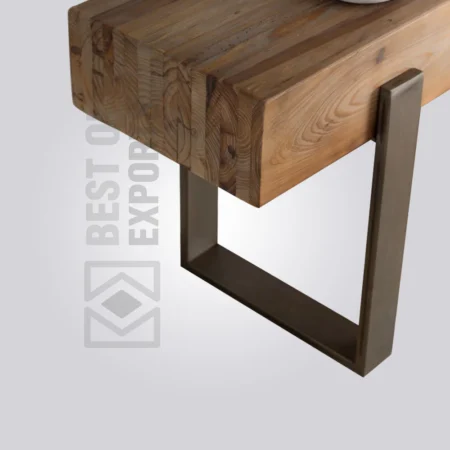 Steel Mill Rustic Bench