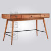 Wooden 3 Drawer Console