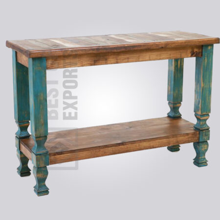 Wooden Antique Reproduction Console