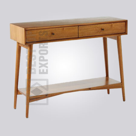Wooden Elm Console Table