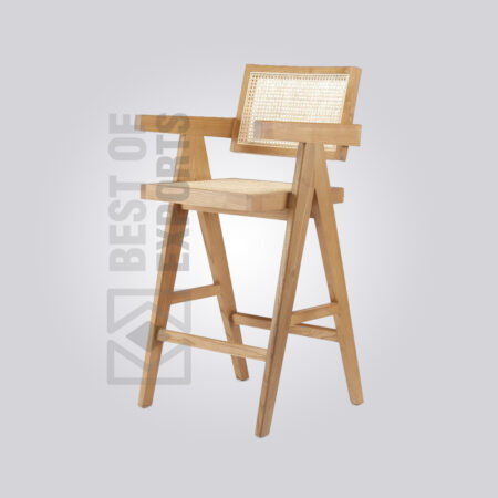 Serbia Cane Bar Chair