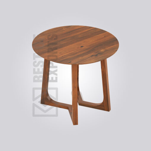 Dublin 4 Seater Round Wood Table