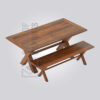 Eva 6 Seater Wood Table