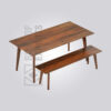 Istress 6 Seater Wood Table