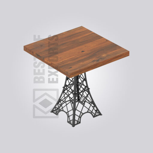 Leeds 2 Seater Square Wood Table