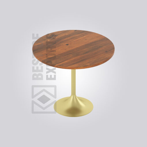 Valence 4 Seater Round Wood Table