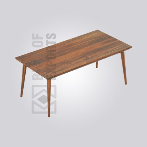 Castor 6 Seater Wood Table