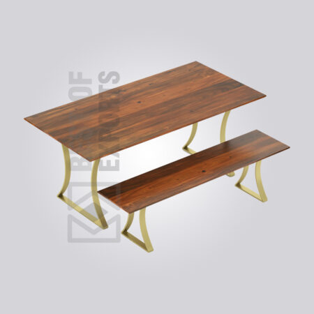 Colmar 6 Seater Wood Table