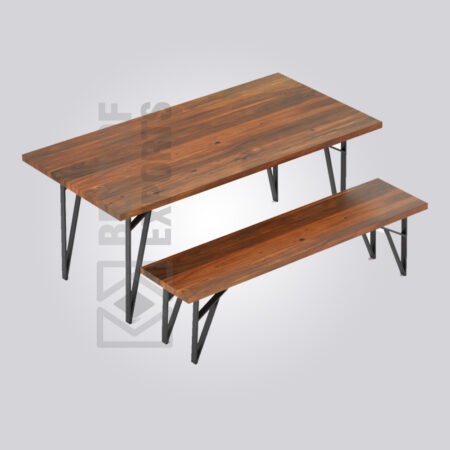 Wells 6 Seater Wood Table