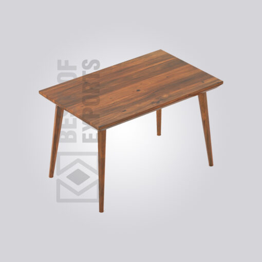 Castor 4 Seater Wood Table