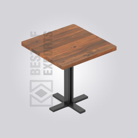 Peter 4 Seater Square Wood Table