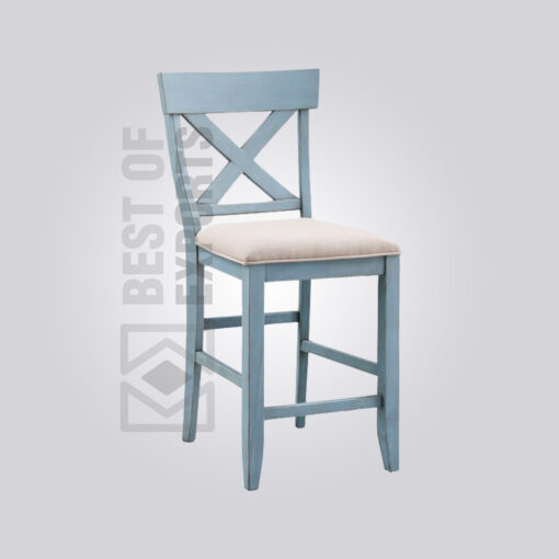 Bun Wood Bar Chair