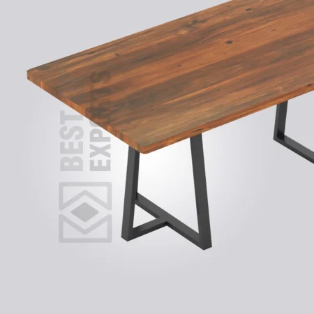 Antony Rectangle Wooden Table (6 Seater)