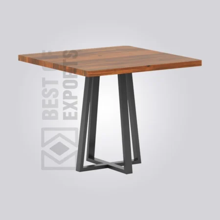 Antony Square Wooden Table (4 Seater)