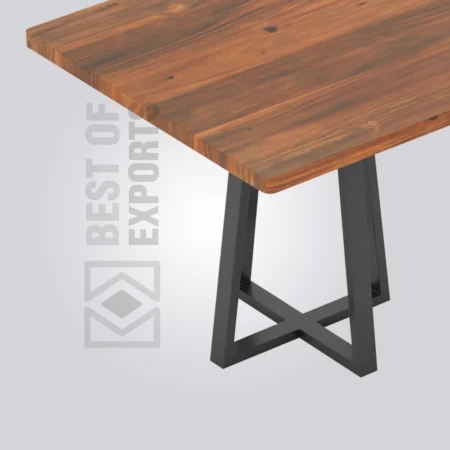 Antony Square Wooden Table (4 Seater)