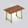 Arbes Rectangle Wooden Table (4 Seater)