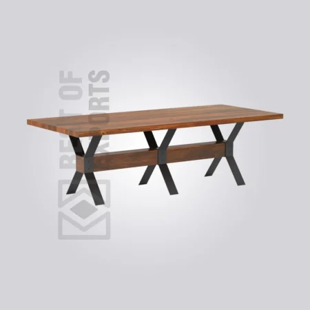 Aries Rectangle Wooden Table (8 Seater)