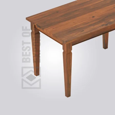 Bliss Rectangle Wooden Table (4 Seater)