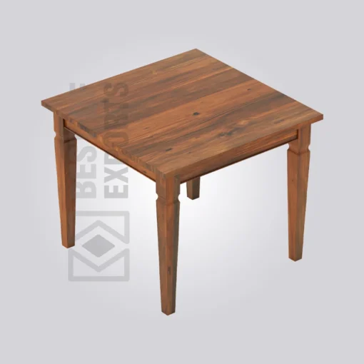 Bliss Square Wooden Table (4 Seater)