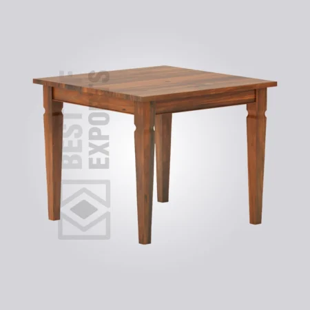 Bliss Square Wooden Table (4 Seater)