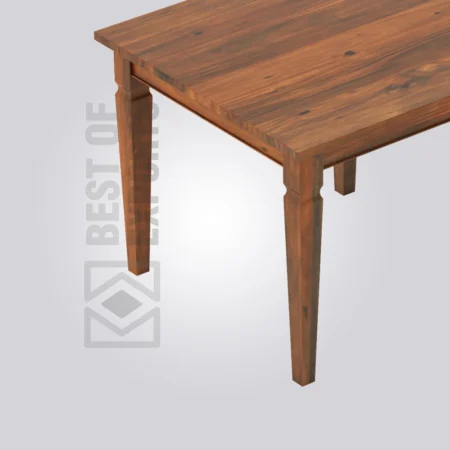 Bliss Square Wooden Table (4 Seater)