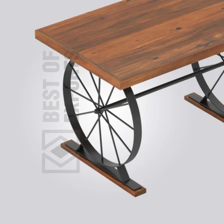 Cardiff Rectangle Wooden Table (4 Seater)