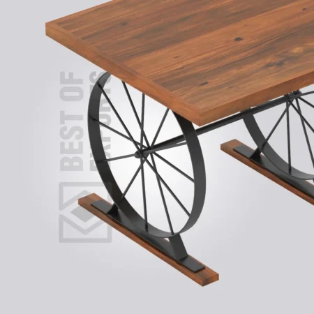 Cardiff Square Wooden Table (4 Seater)