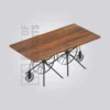 Chester Rectangle Wooden Table (6 Seater)