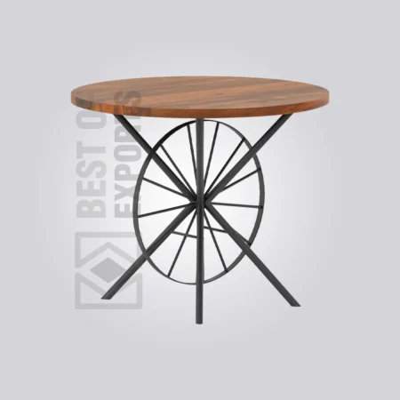 Chester Round Wooden Table (4 Seater)