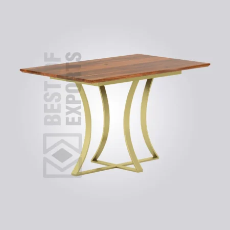 Colmar Rectangle Wooden Table (4 Seater)