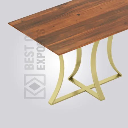 Colmar Rectangle Wooden Table (4 Seater)