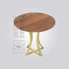 Colmar Round Wooden Table (4 Seater)