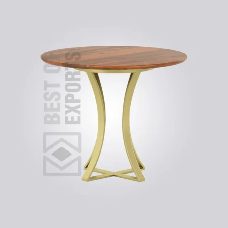 Colmar Round Wooden Table (4 Seater)