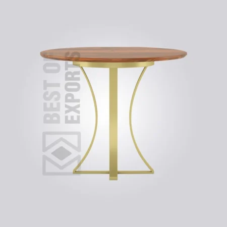 Colmar Round Wooden Table (4 Seater)