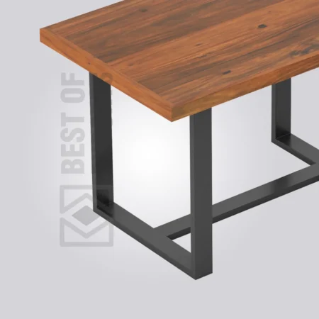 Derry Rectangle Wooden Table (4 Seater)