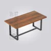 Derry Rectangle Wooden Table (6 Seater)
