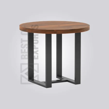 Derry Round Wooden Table (4 Seater)
