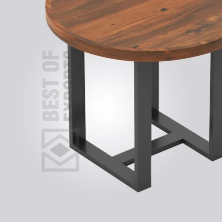 Derry Round Wooden Table (4 Seater)