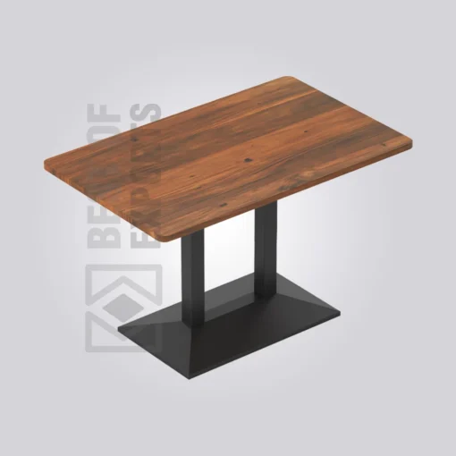 Drancy Rectangle Wooden Table (4 Seater)