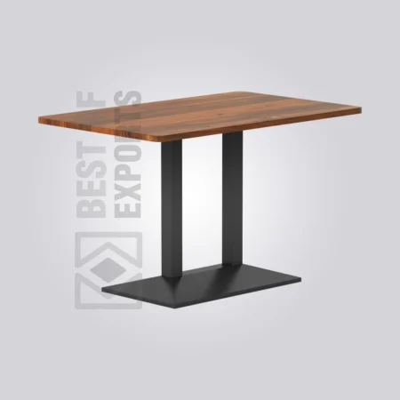 Drancy Rectangle Wooden Table (4 Seater)