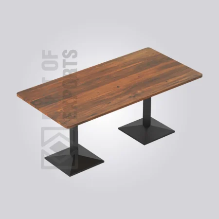 Drancy Rectangle Wooden Table (6 Seater)