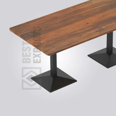 Drancy Rectangle Wooden Table (6 Seater)