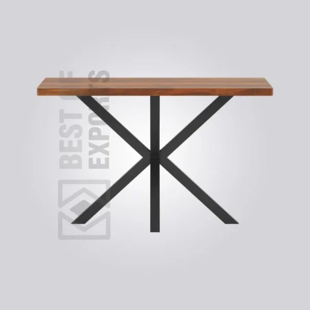 Ely Rectangle Wooden Table (4 Seater)