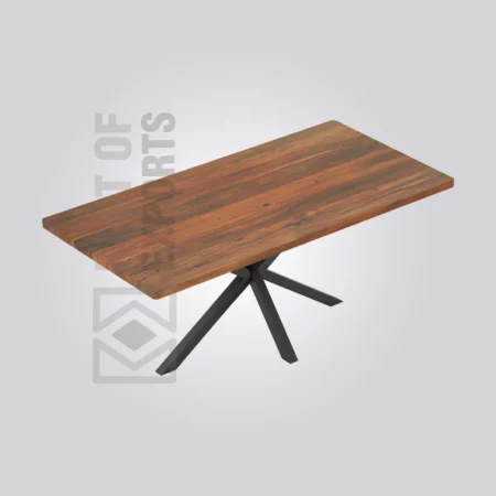 Ely Rectangle Wooden Table (6 Seater)